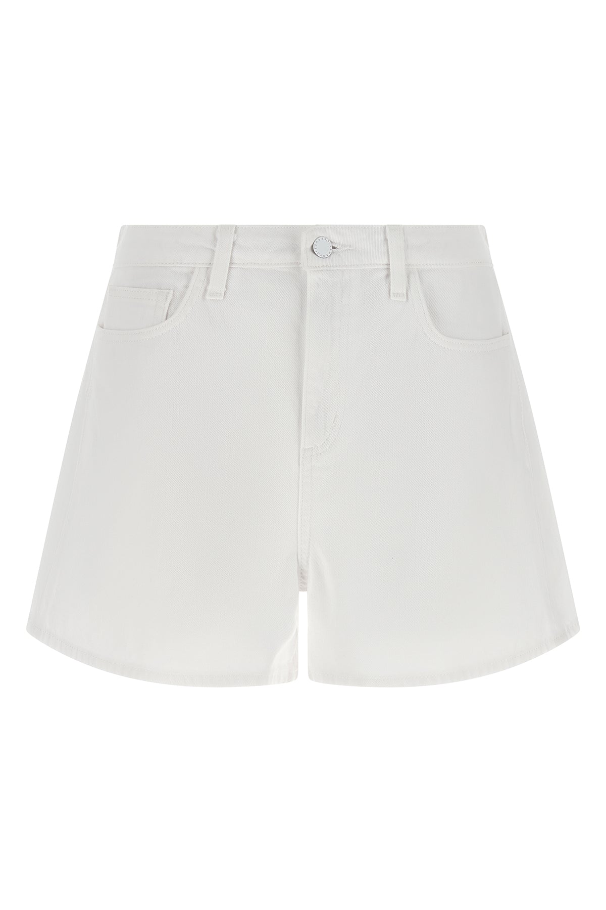 lissania shorts in garment-dyed cotton denim
