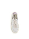 medalist low leather sneakers