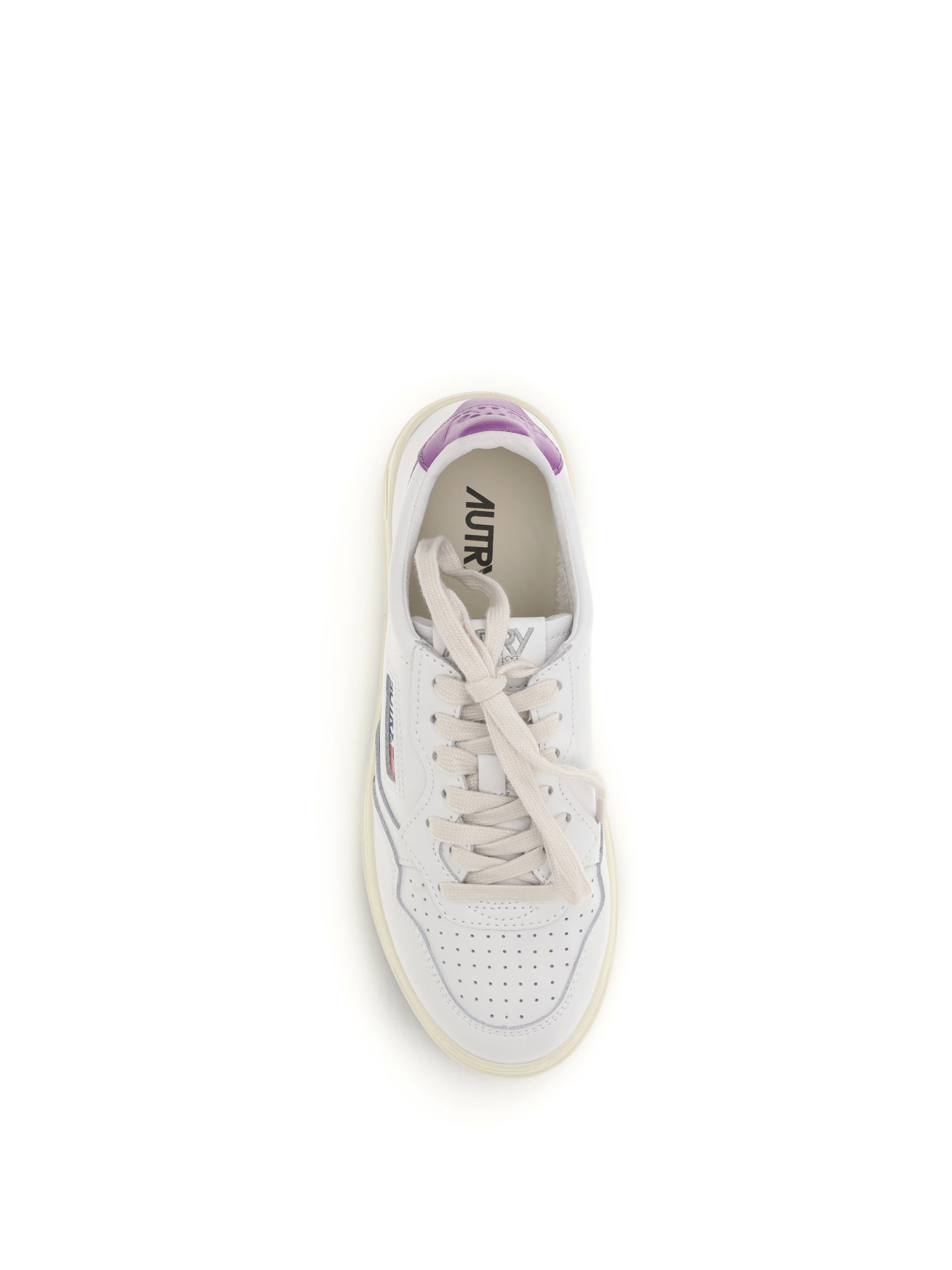 medalist low leather sneakers