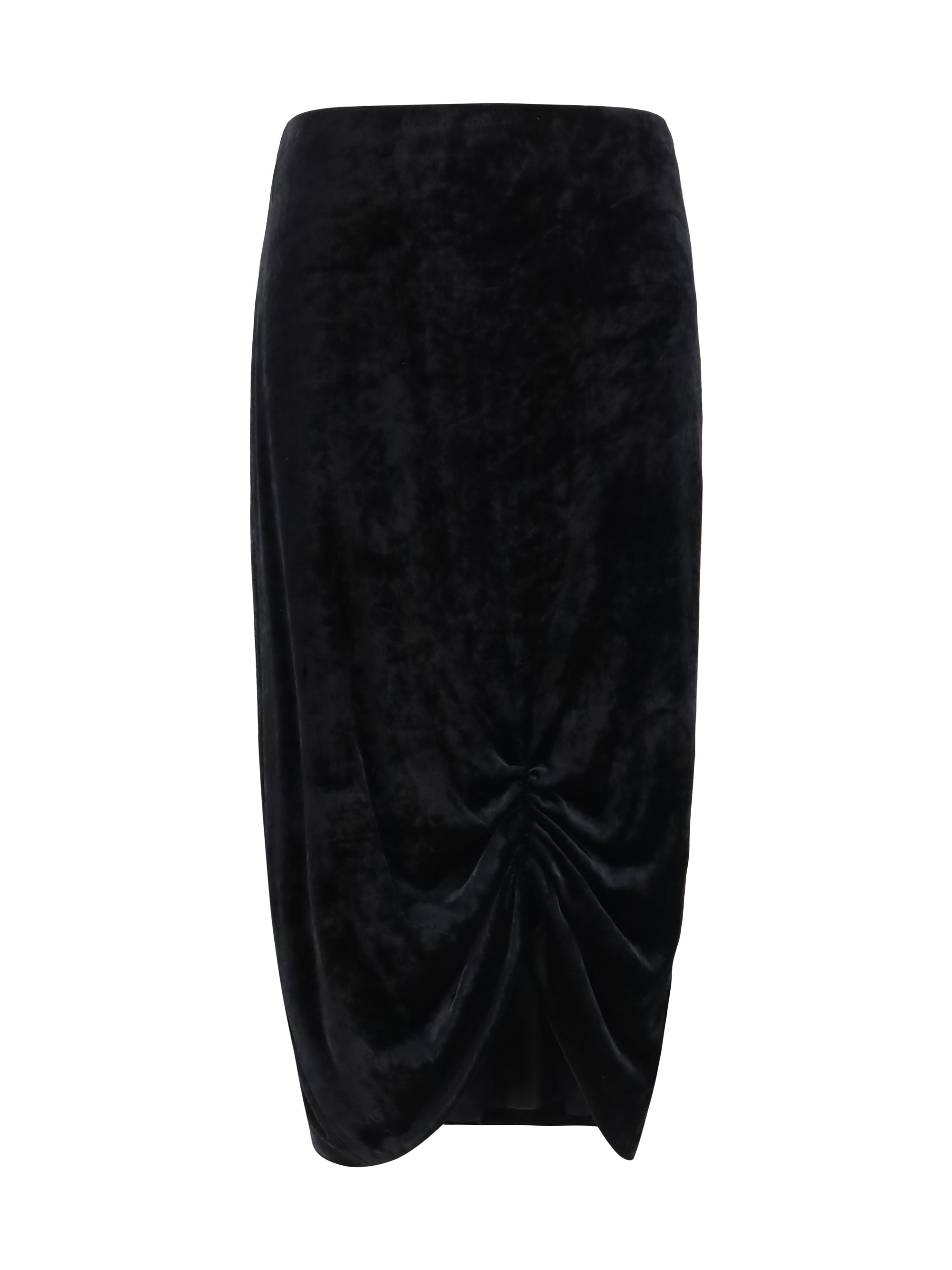 VALENTINO 44 velvet skirt