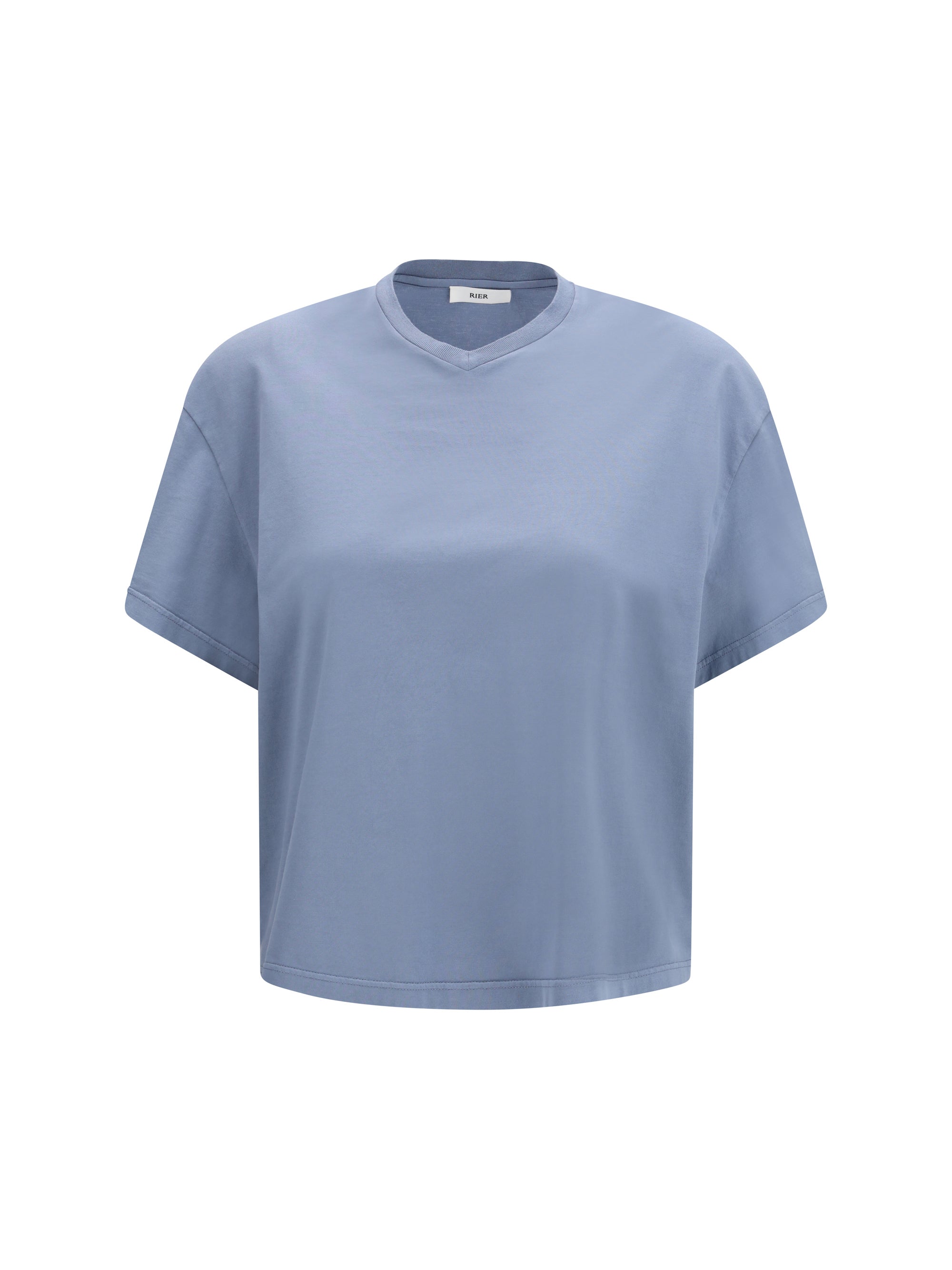 RIER M cotton v-neck t-shirt