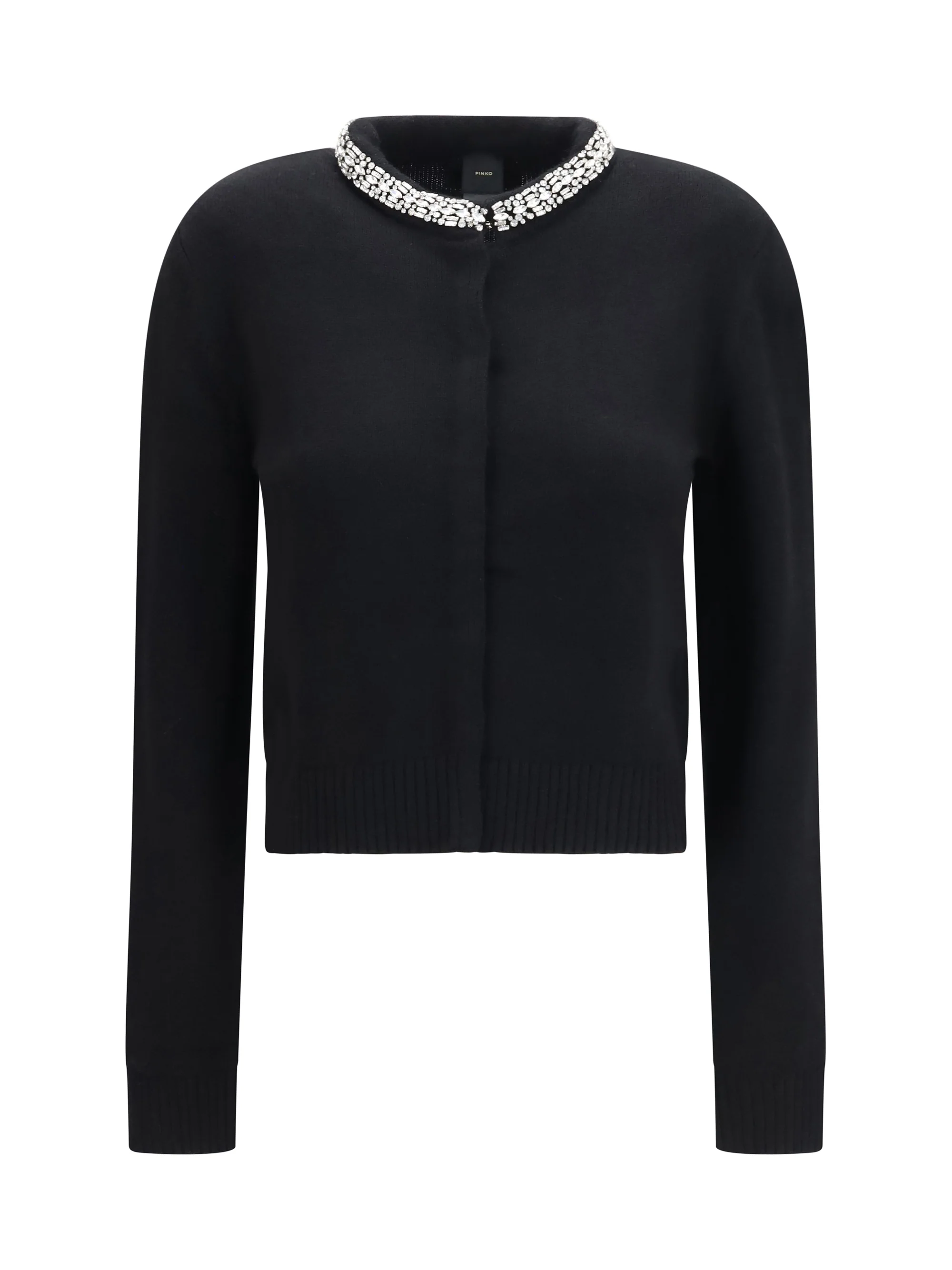 colonia cardigan with jewel collar