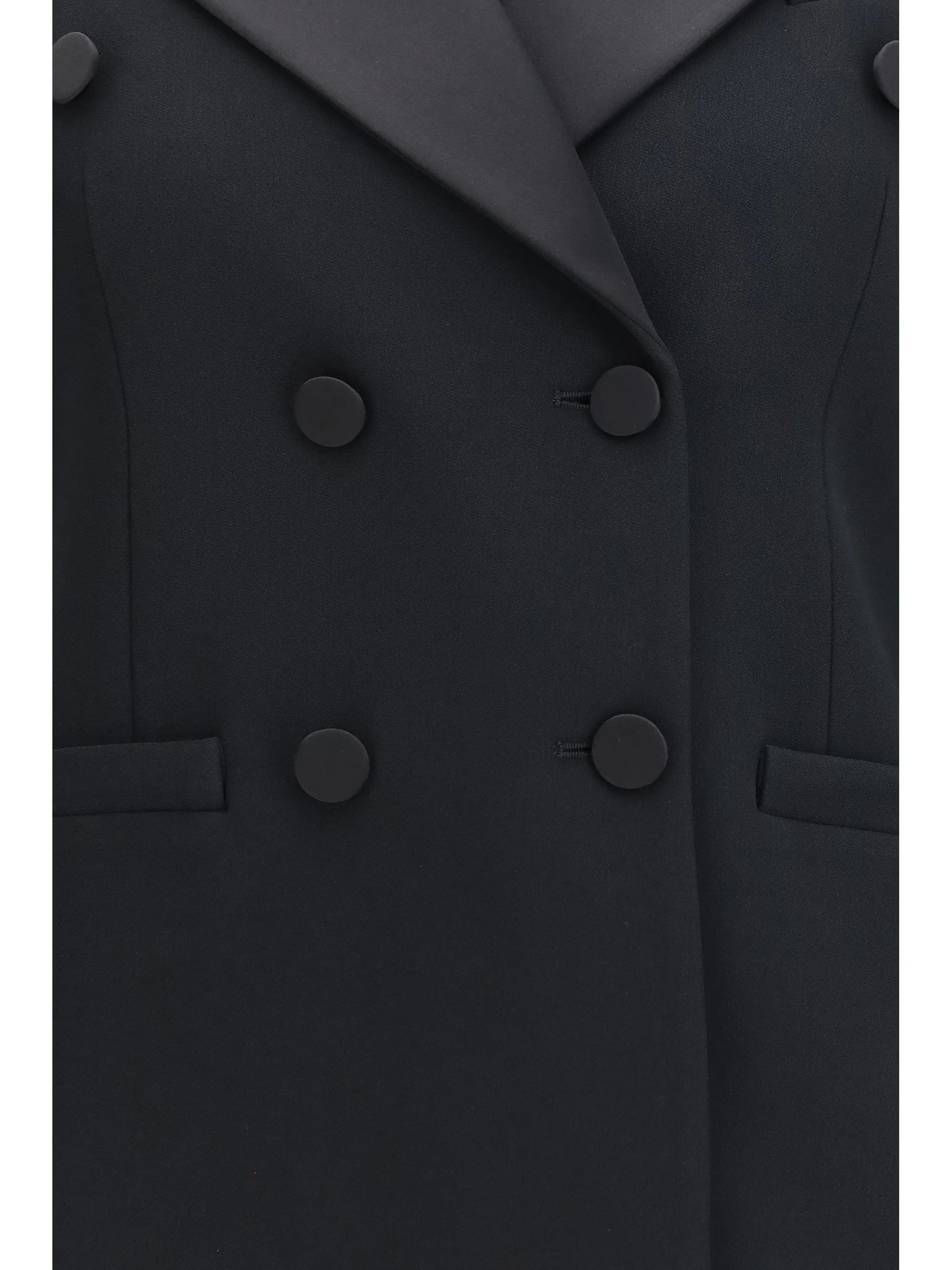double-breasted tuxedo jacket