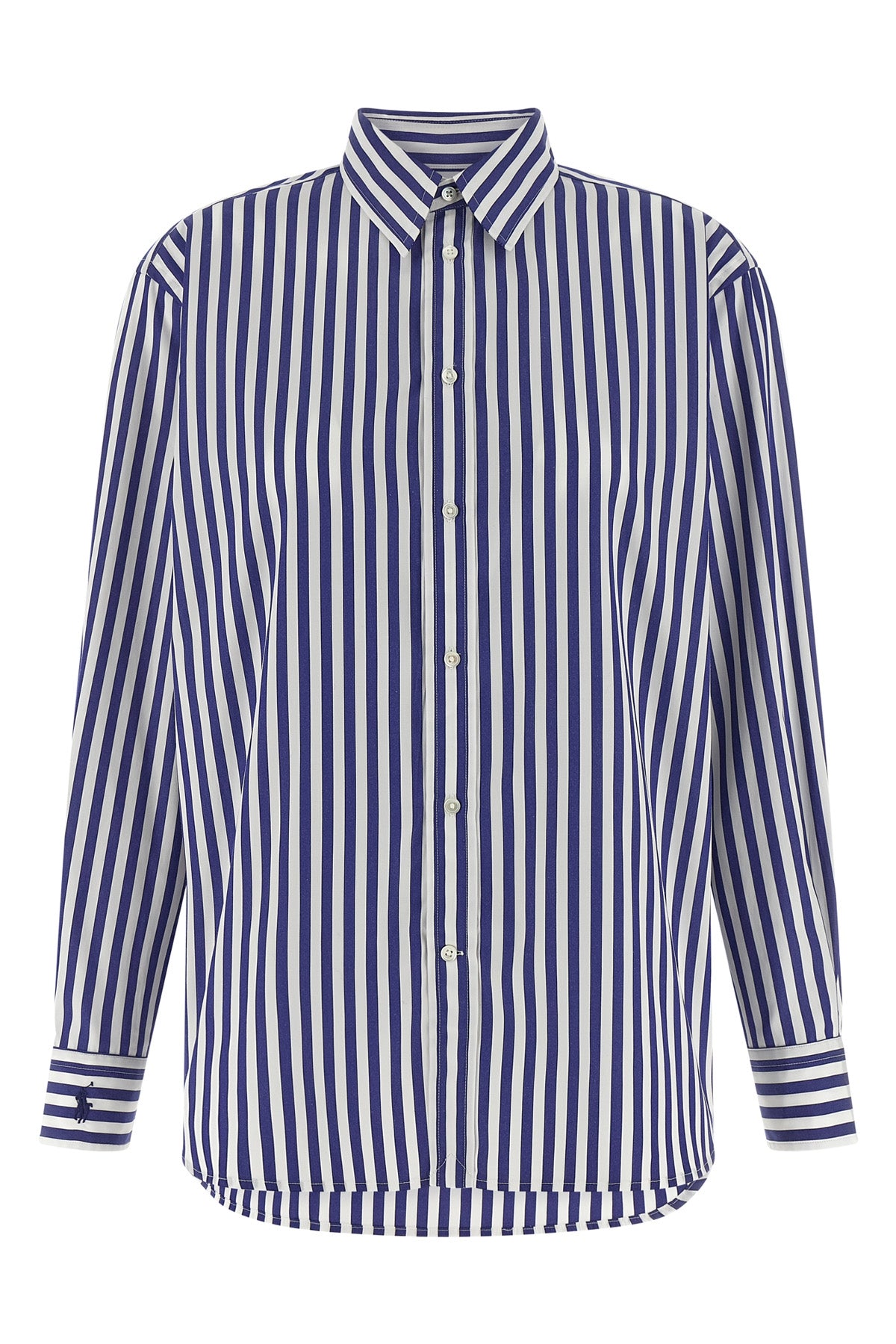 POLO RALPH LAUREN XS striped cotton poplin shirt