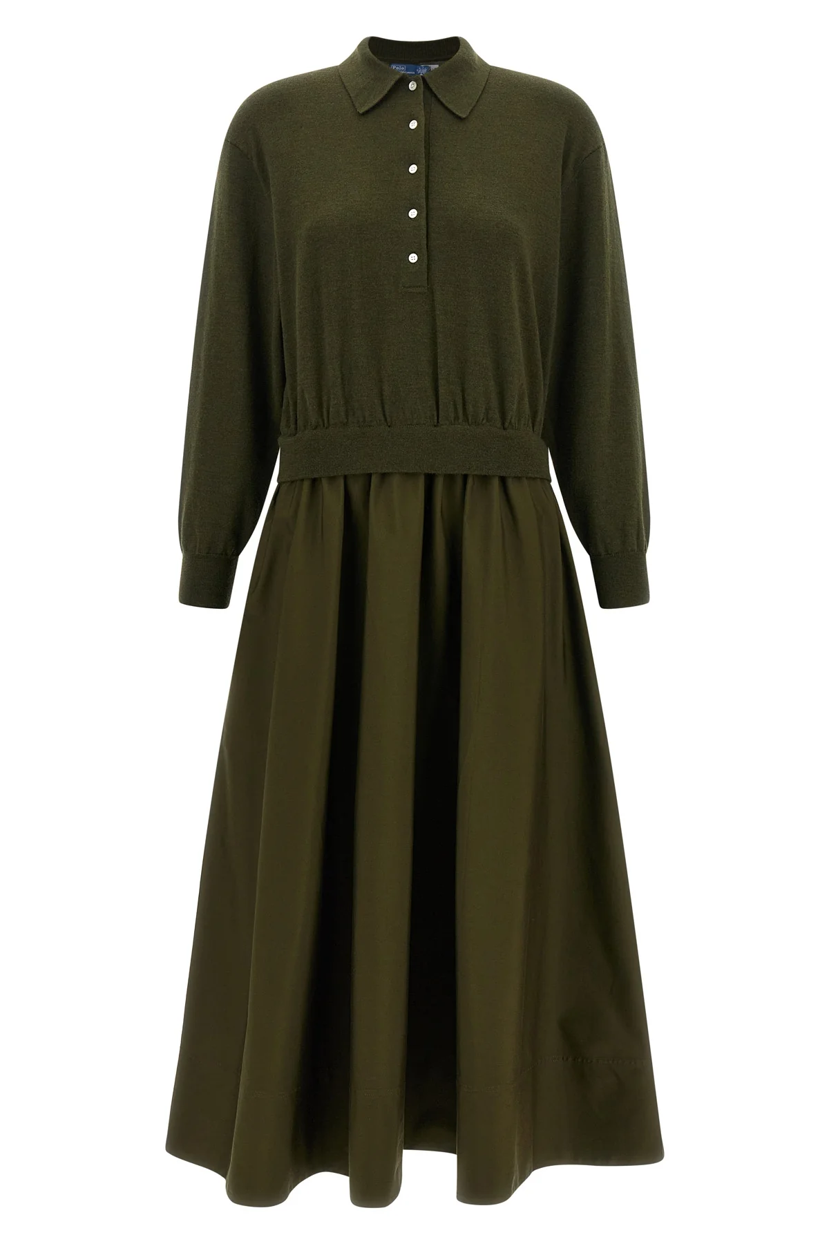 the polo ralph lauren maxi dress redefines the codes of casual wear through an i