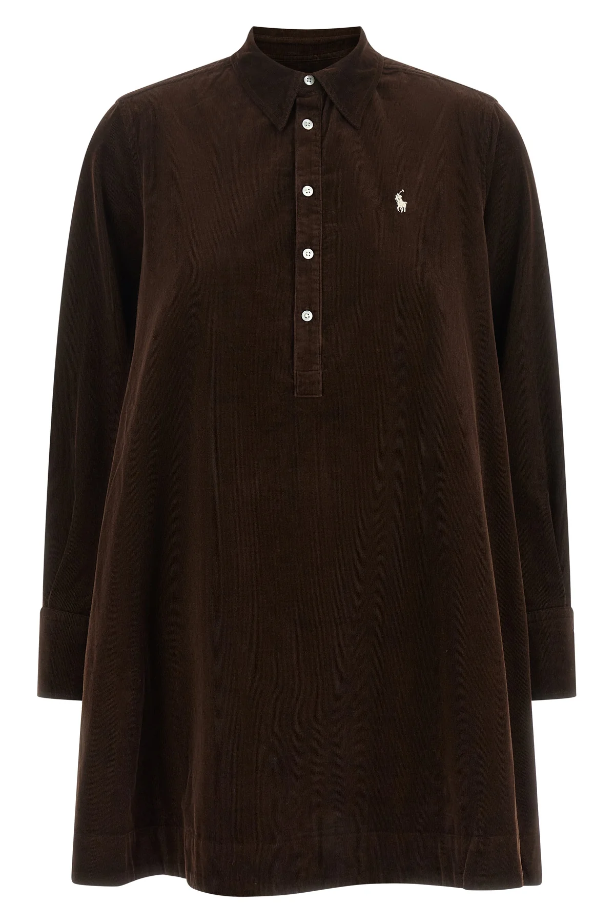 POLO RALPH LAUREN 4 the polo ralph lauren mini dress reinterprets the classic chemisier model throug