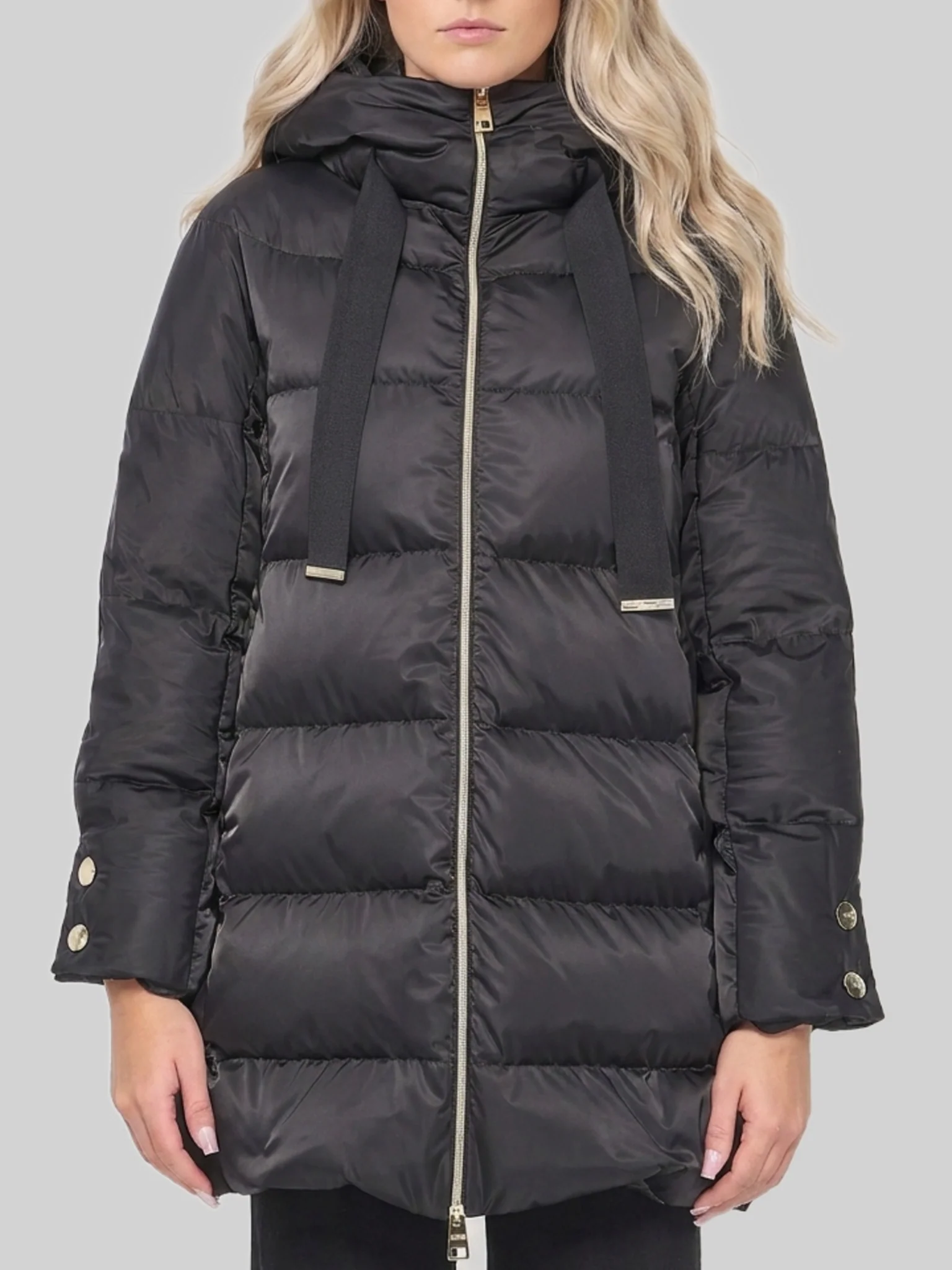HERNO 38 a-shape puffer jacket 