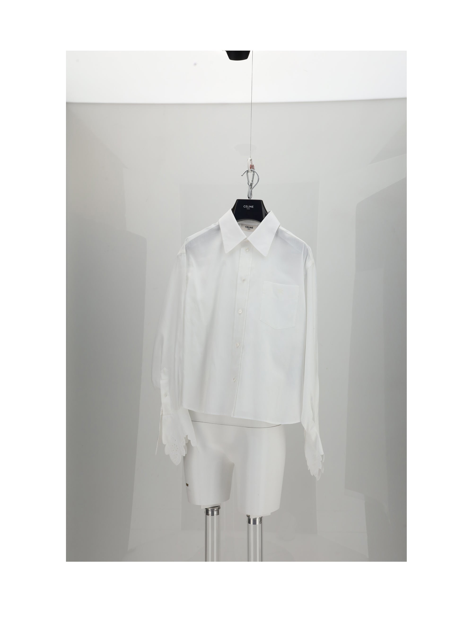 CELINE 36 cropped shirt