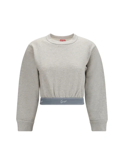 cropped sweatshirt