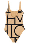 one-piece swimsuit in polyamide jersey stretched in four directions that protect