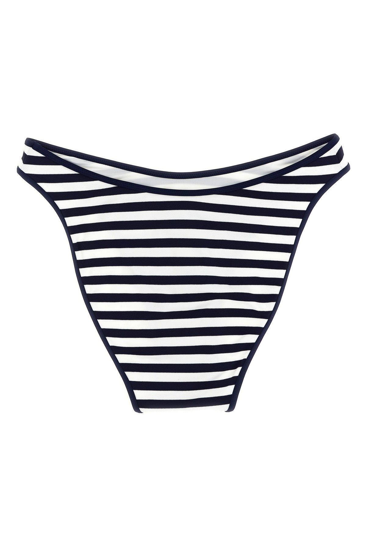 POLO RALPH LAUREN M bikini bottoms in piqué striped technical fabric