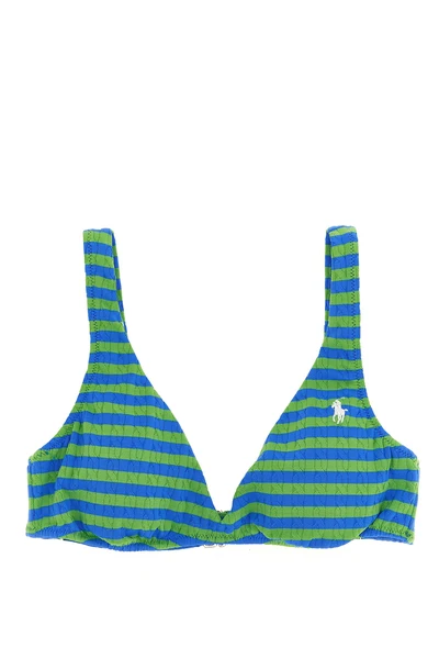 bikini top in technical fabric