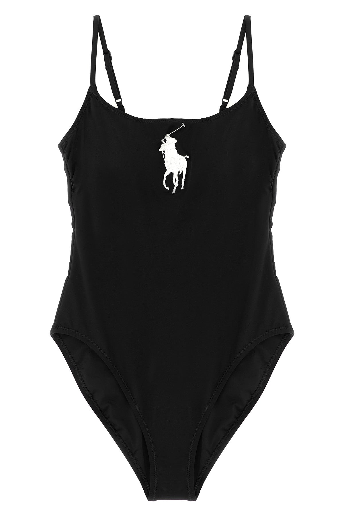POLO RALPH LAUREN L kennedy one-piece swimsuit in technical fabric