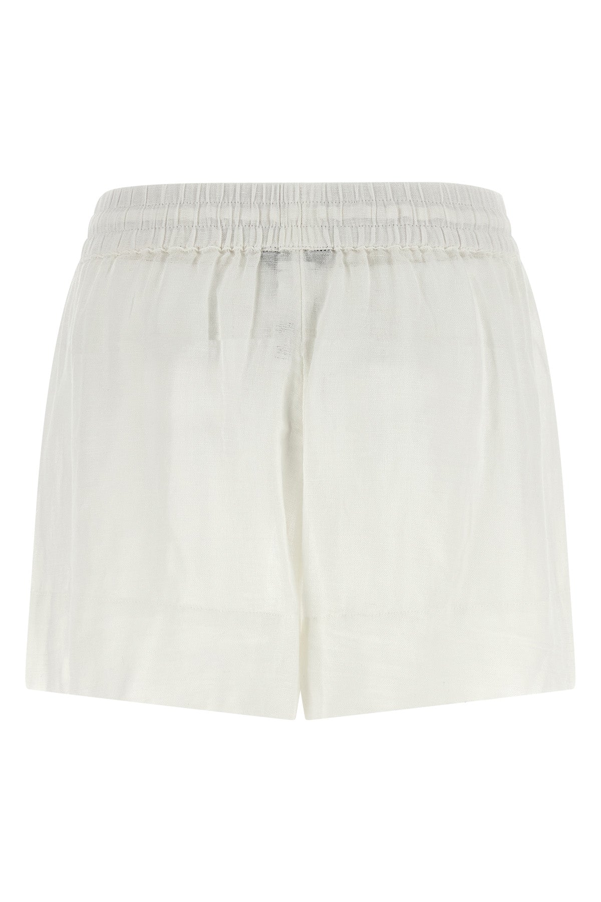 POLO RALPH LAUREN L shorts in slightly transparent linen and cotton blend