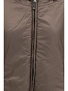 hooded added jacket