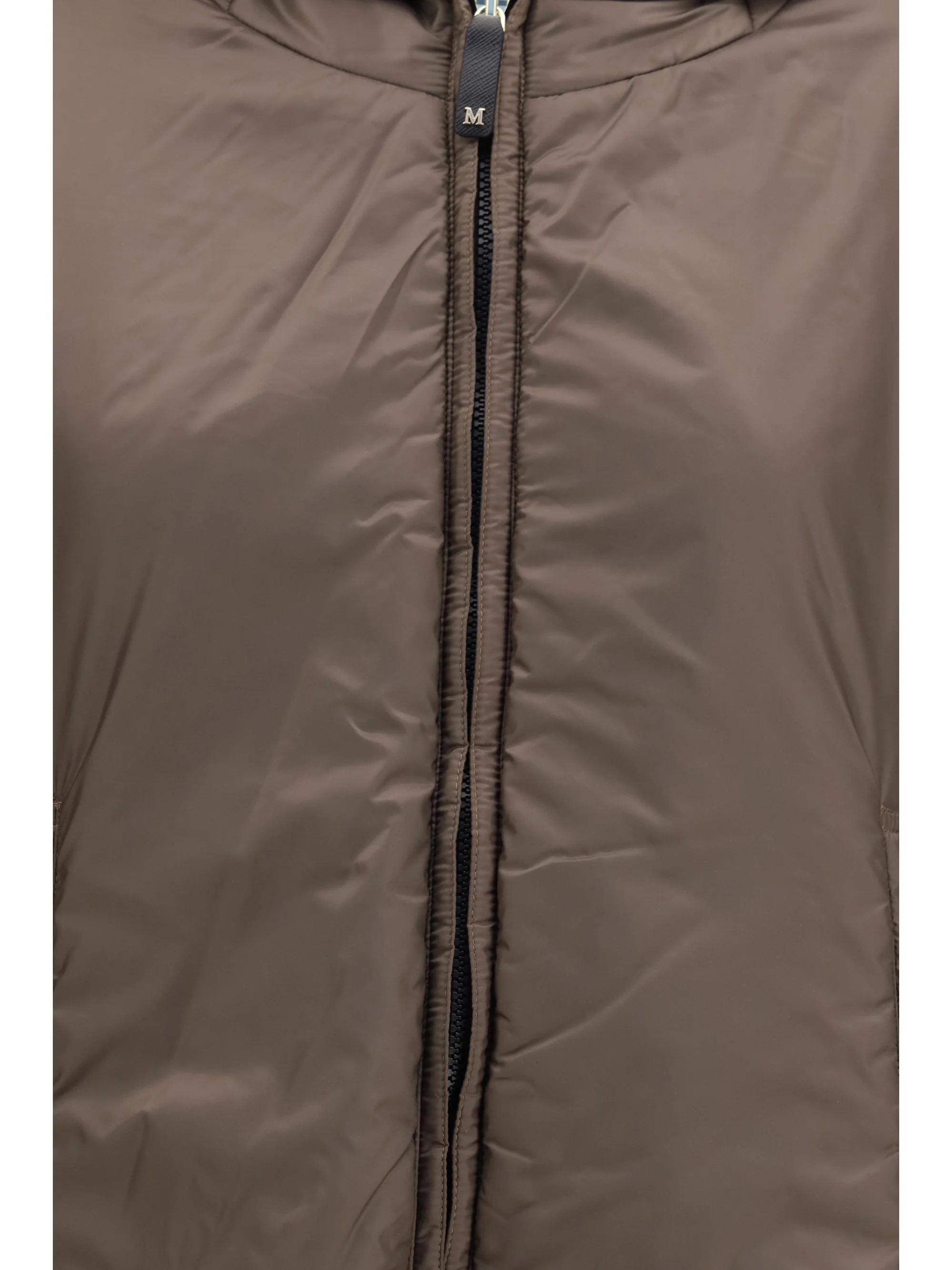 hooded added jacket
