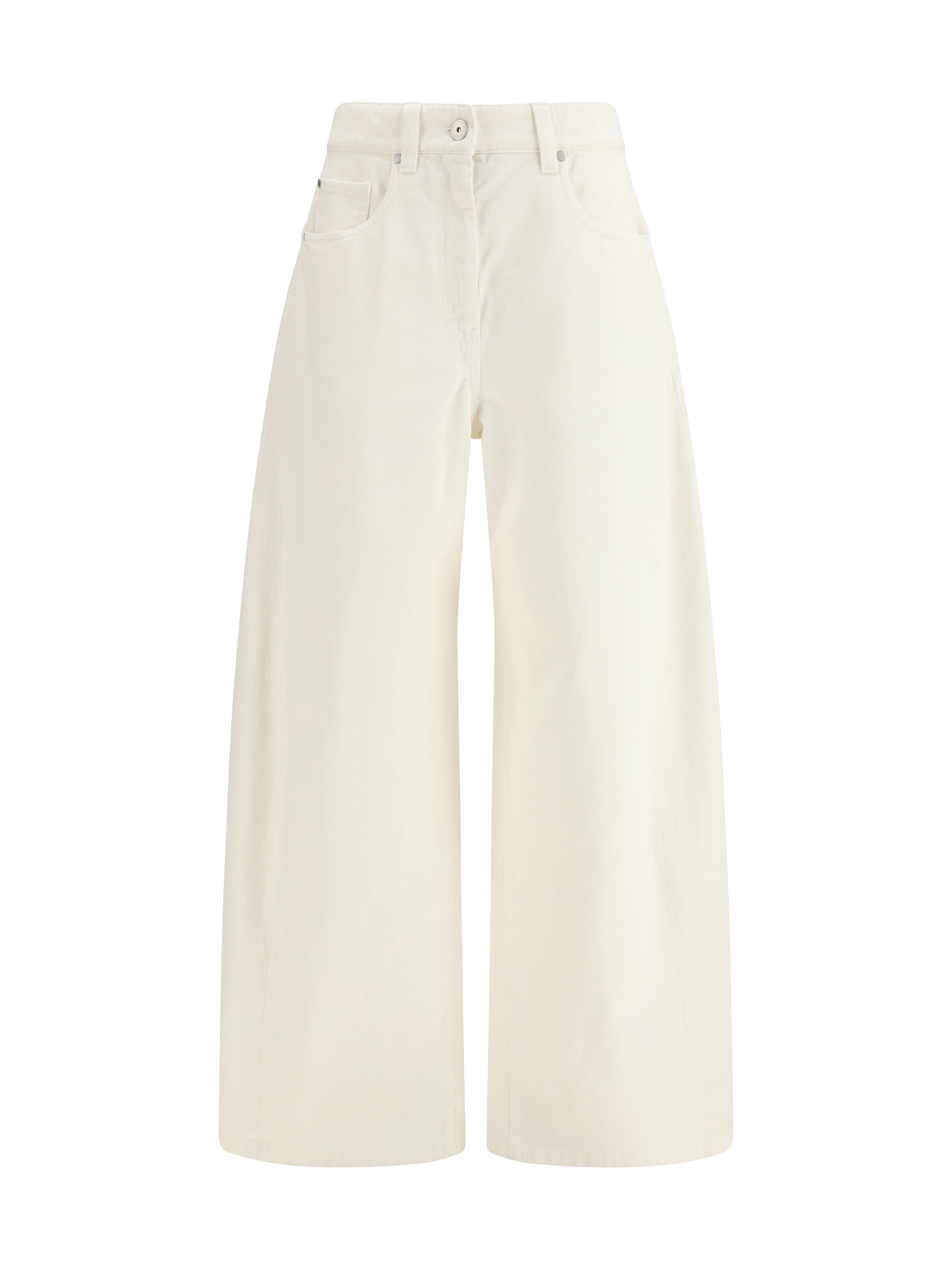 BRUNELLO CUCINELLI 40 wide-leg pants