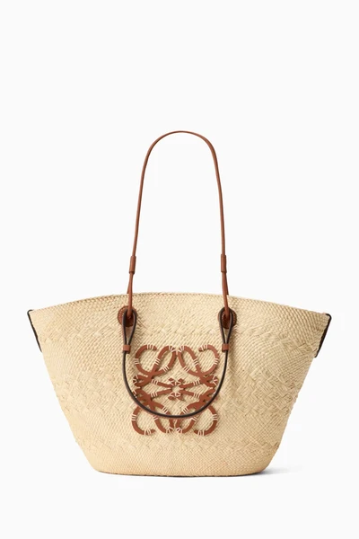 Medium Anagram Raffia Tote