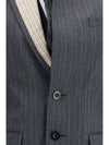 pinstripe single breasted jacket