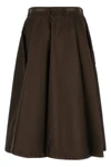 the prada midi skirt redefines the codes of contemporary elegance through the in