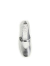 efflorescence leather ballerinas