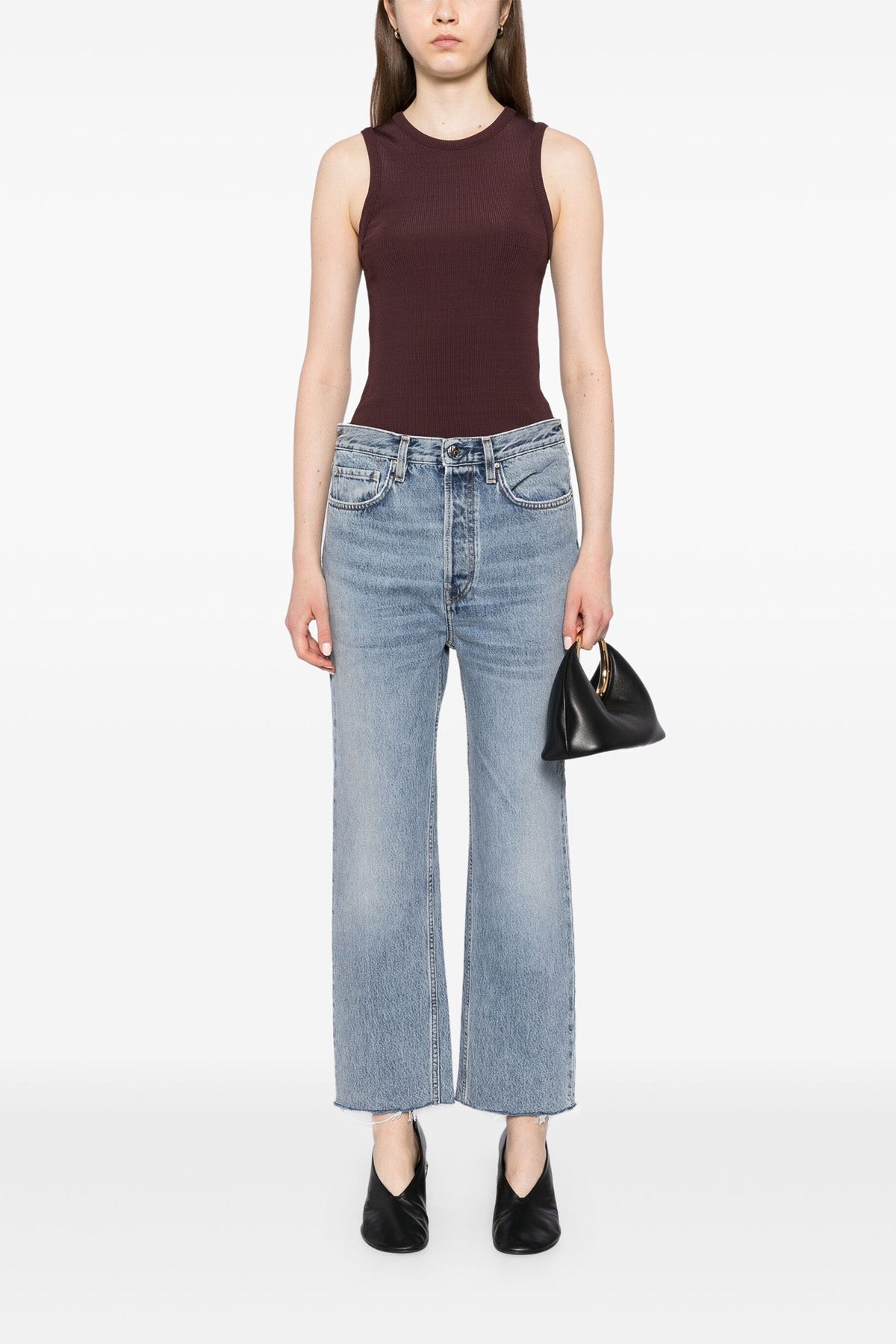 TOTEME 24 high-waisted cotton denim jeans