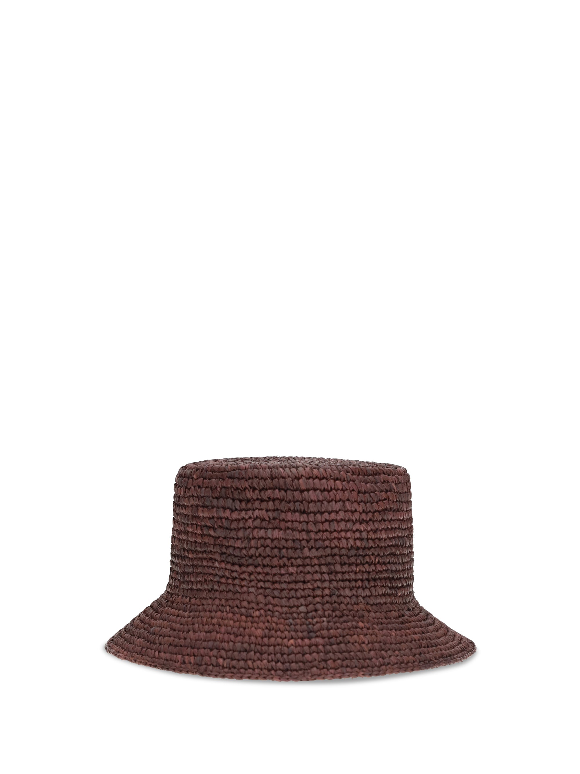 VIVIENNE WESTWOOD M orb raffia bucket hat