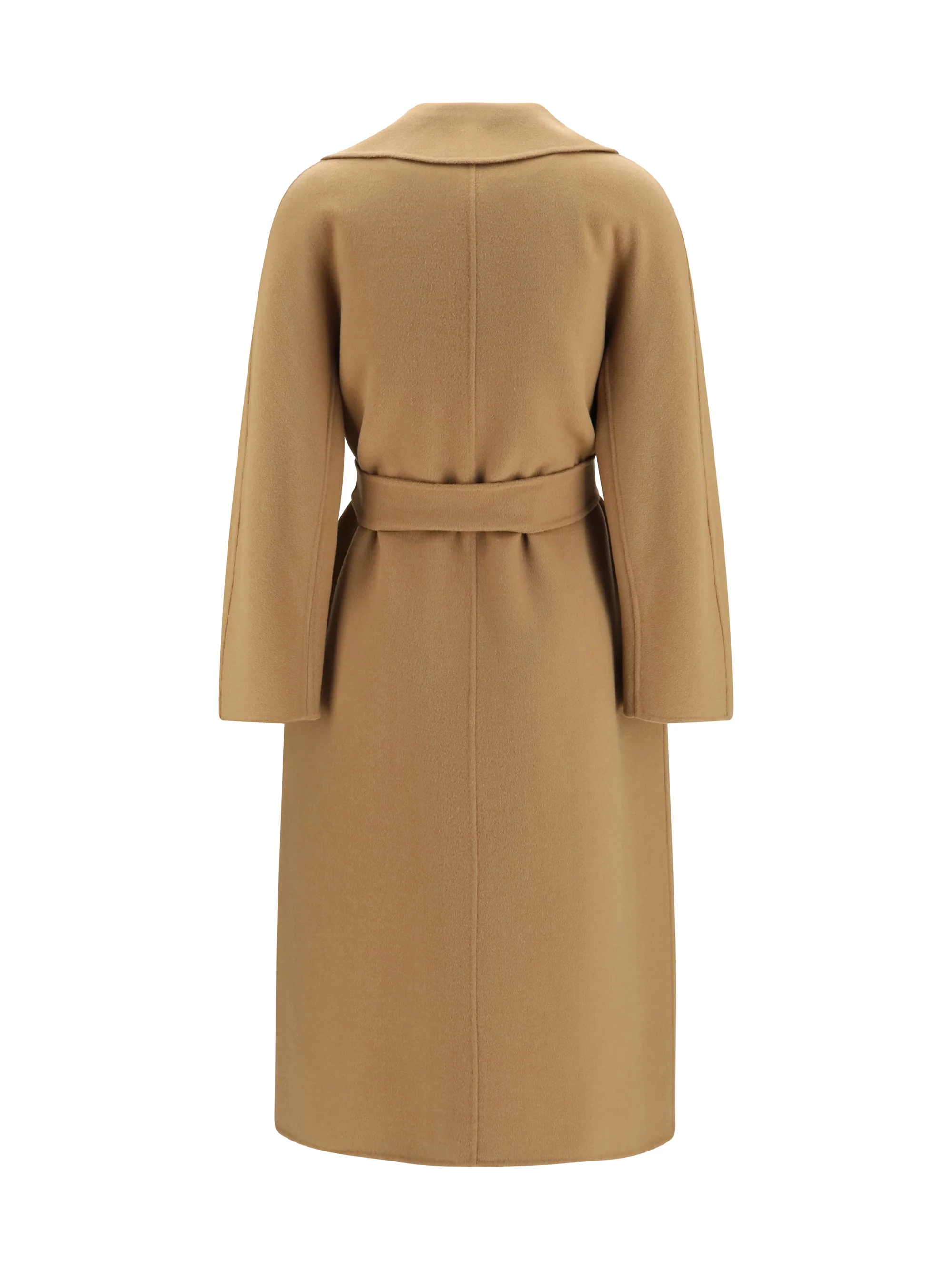 MAX MARA STUDIO 40 long robe coat in wool, cashmere and silk