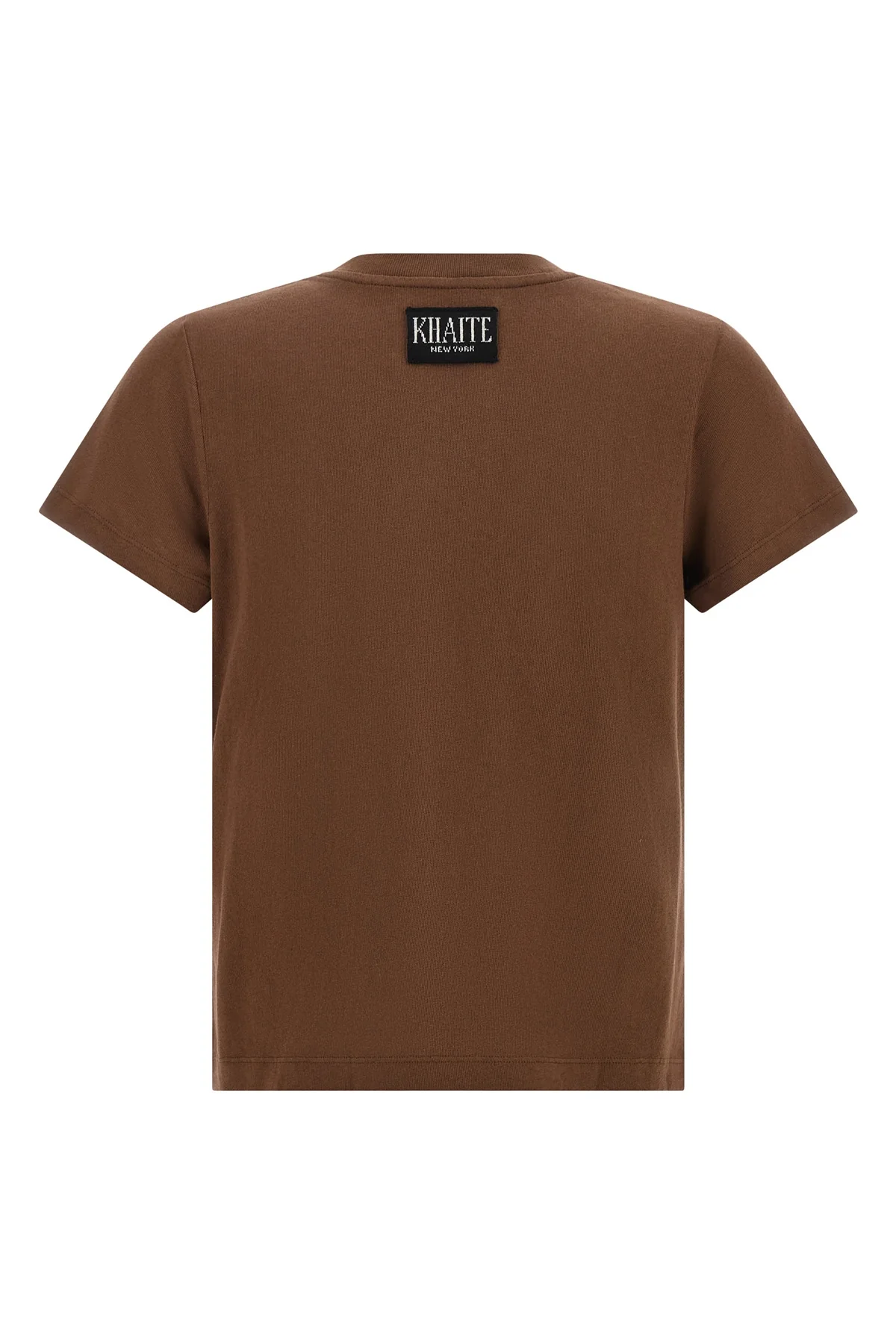 KHAITE L the khaite emmylou t-shirt redefines the concept of the essential through meti