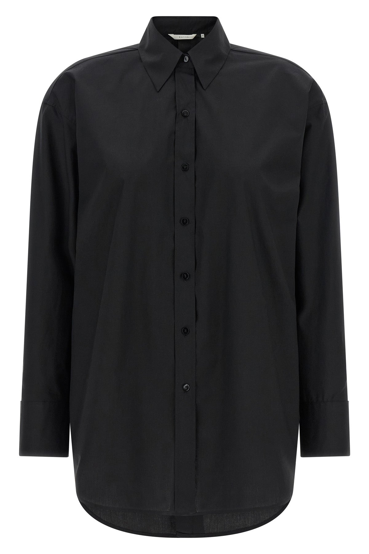 XACUS 40 scarlet cotton poplin shirt