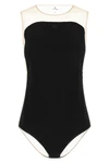 ilusion sunshiel bodysuit in transparent tulle
