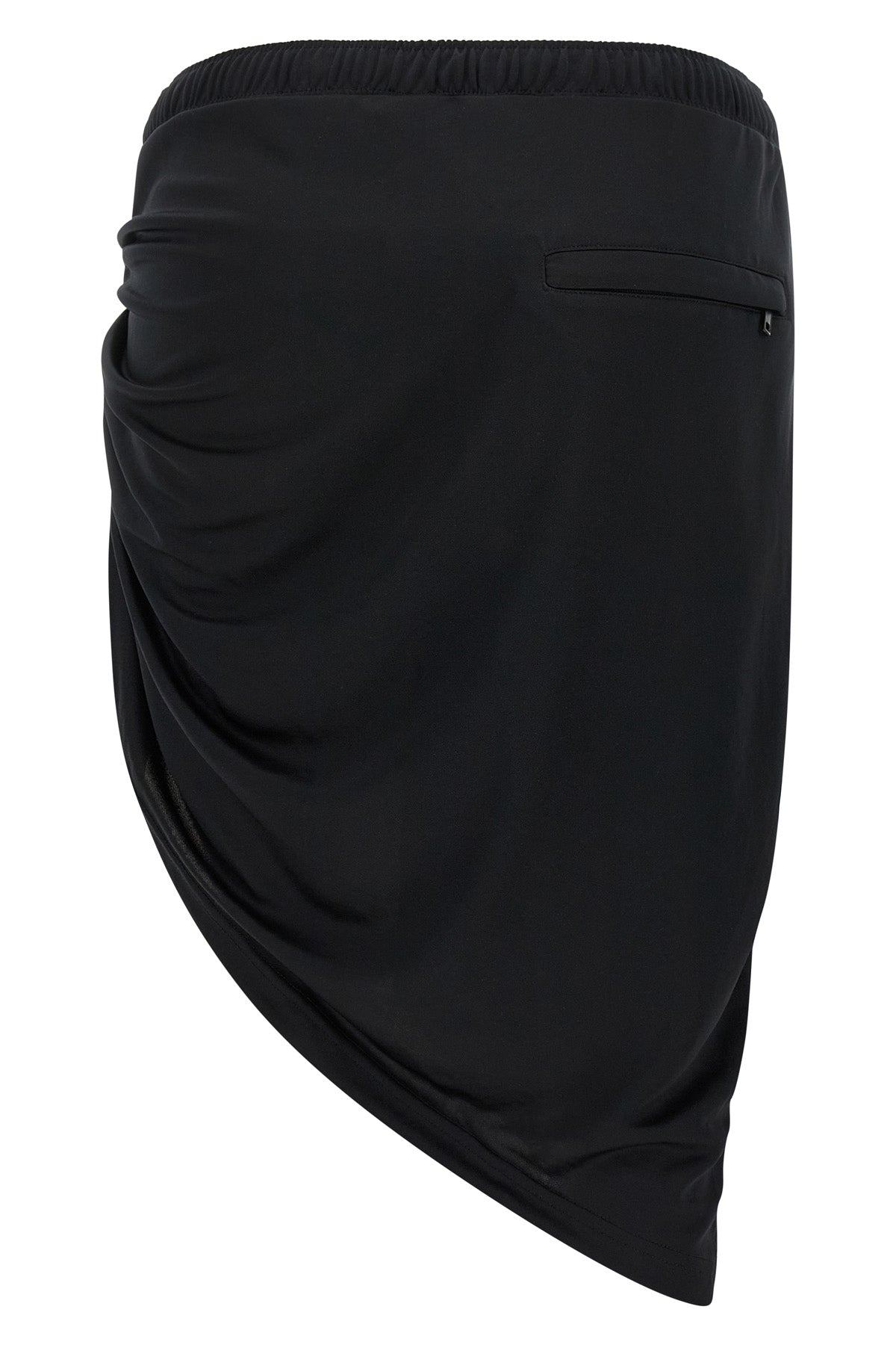 COURRÈGES M twist sport stretch jersey mini skirt