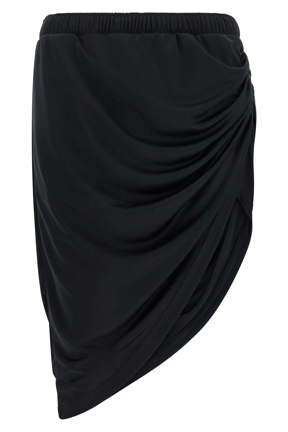 COURRÈGES M twist sport stretch jersey mini skirt