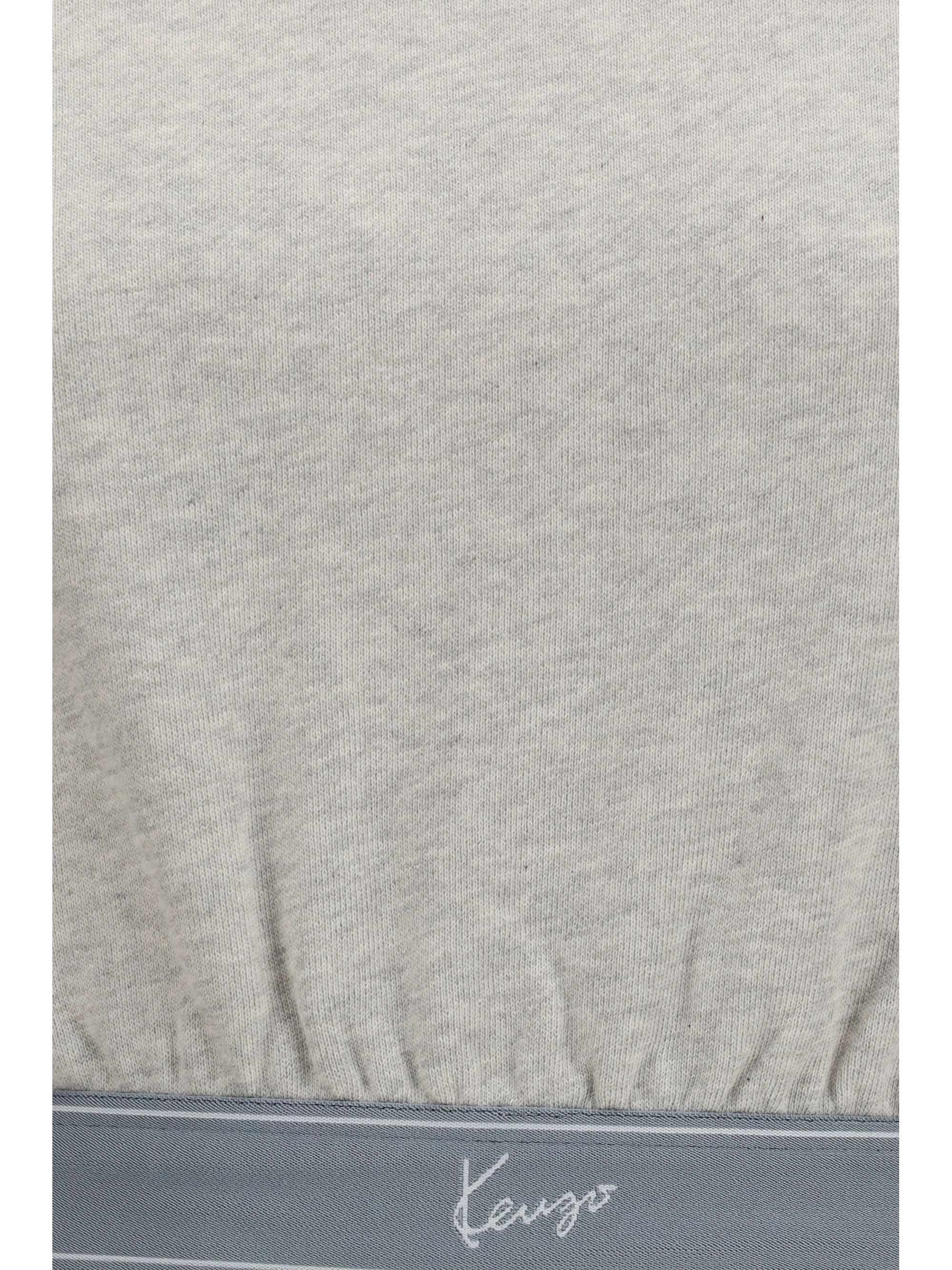 cropped sweatshirt