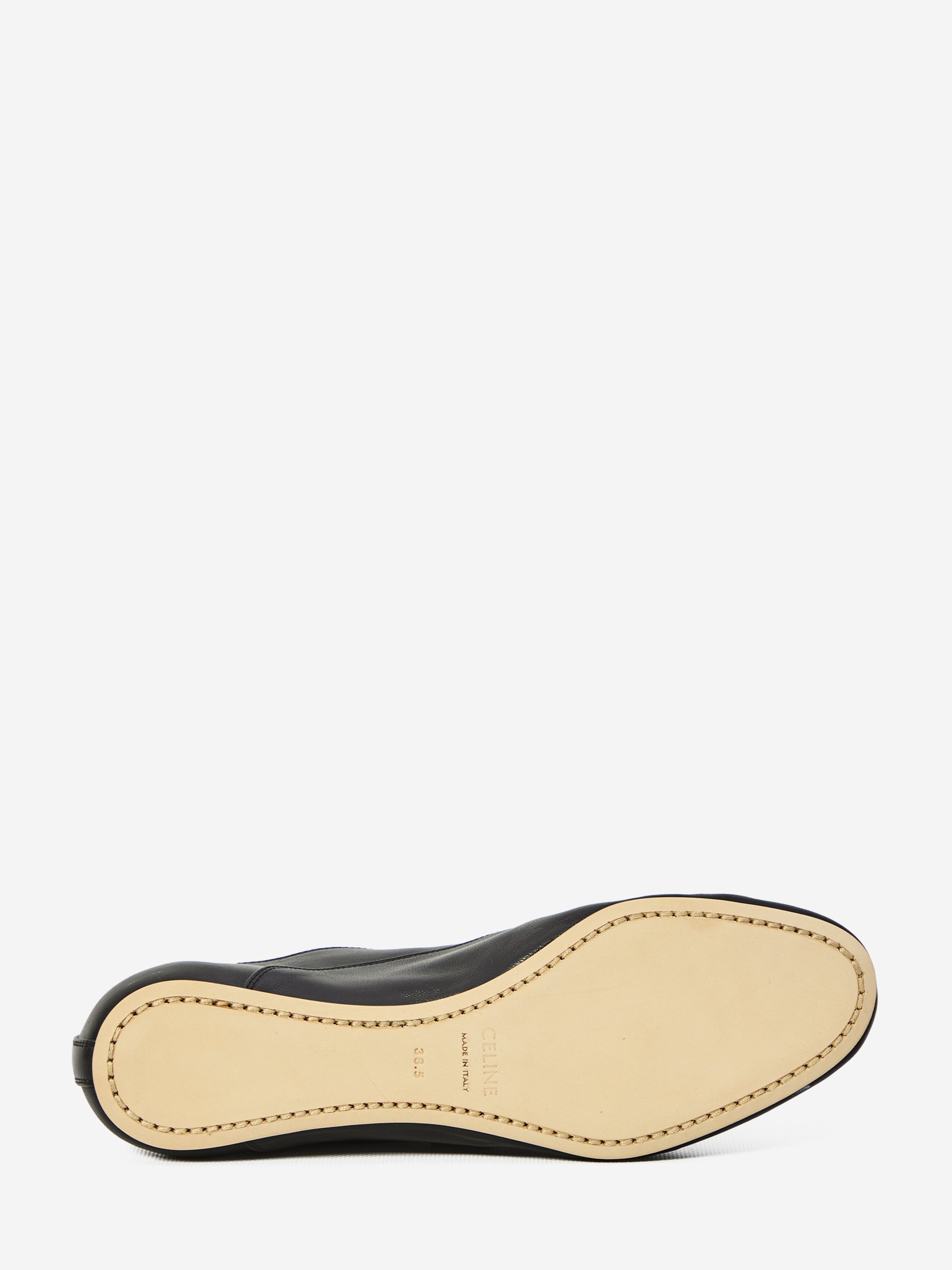 lace-up ballet flats