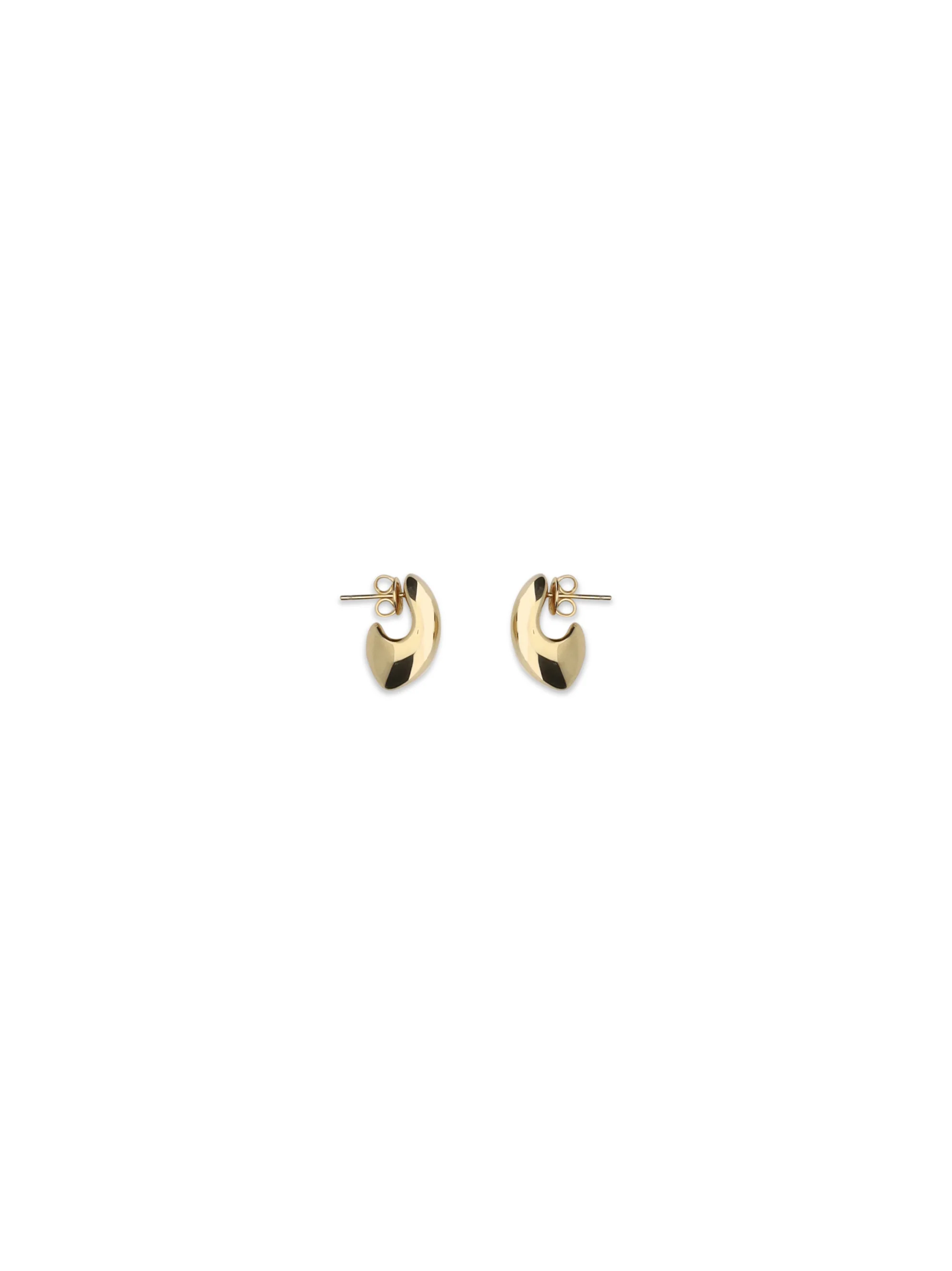 small disc earrings