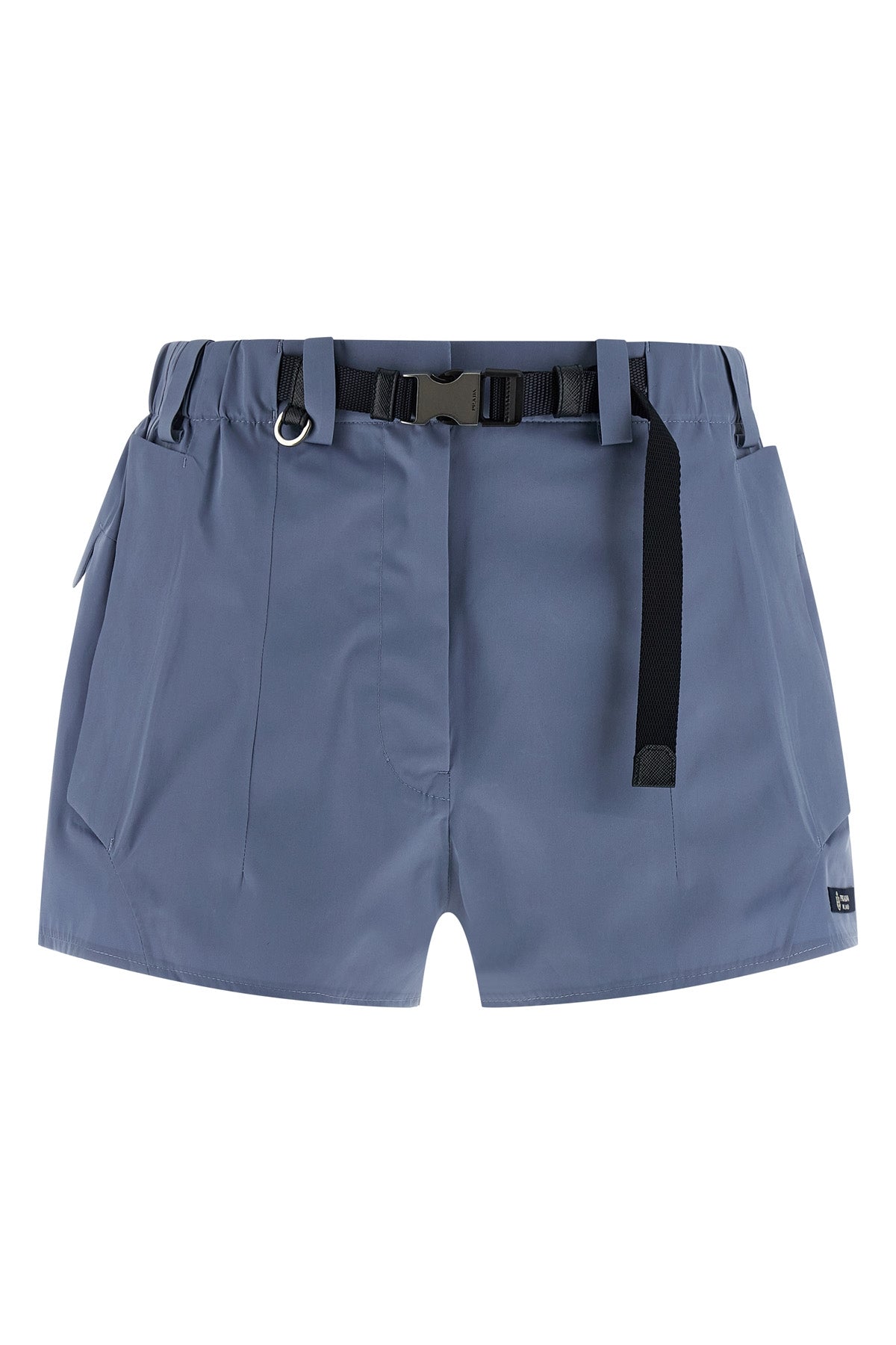 PRADA 40 water-repellent technical canvas shorts