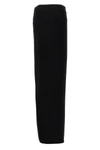 janita extra-long leather skirt