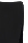 janita extra-long leather skirt