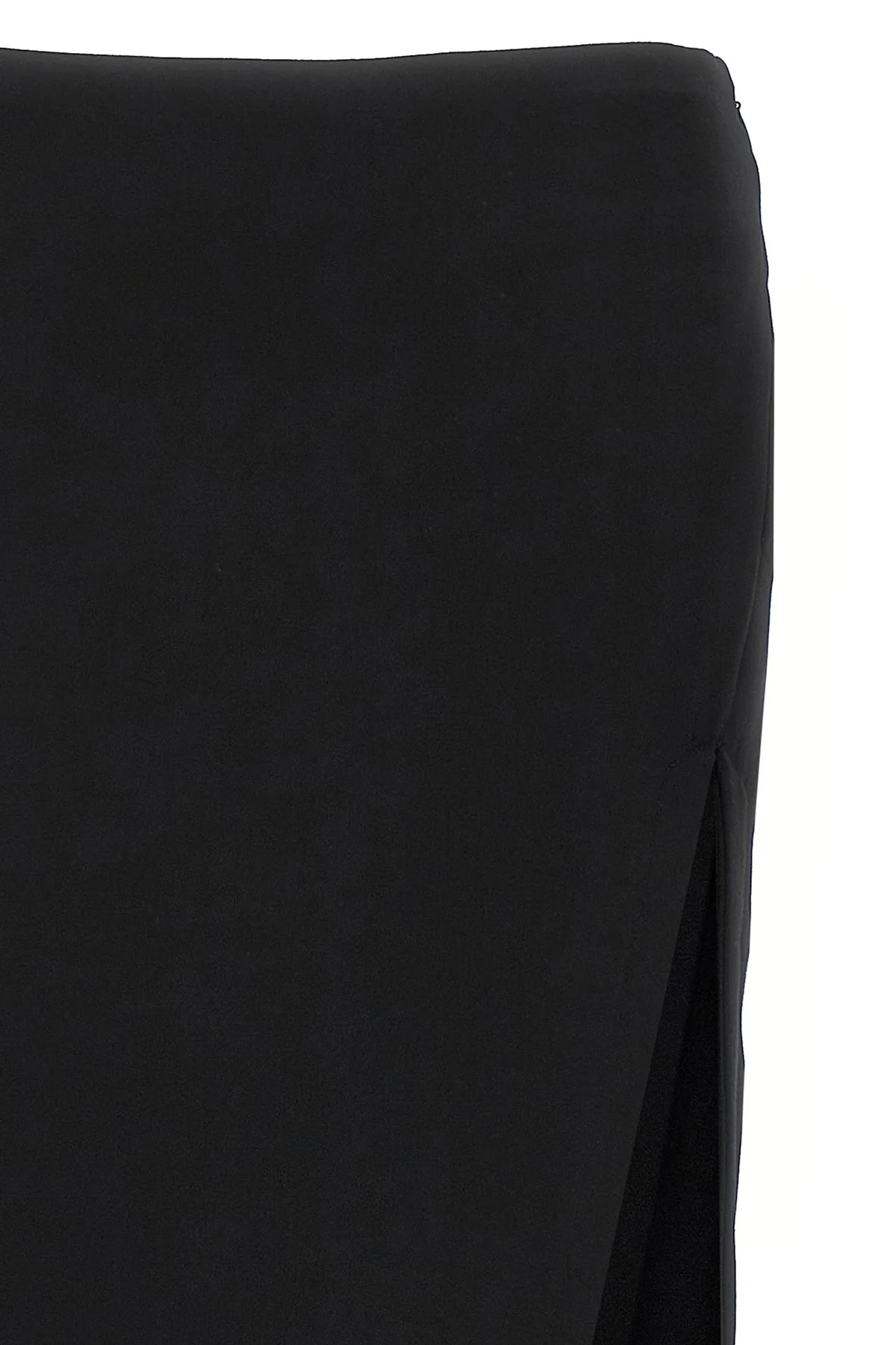 janita extra-long leather skirt