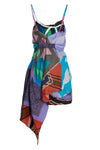 slip scarf dress