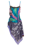 slip scarf dress