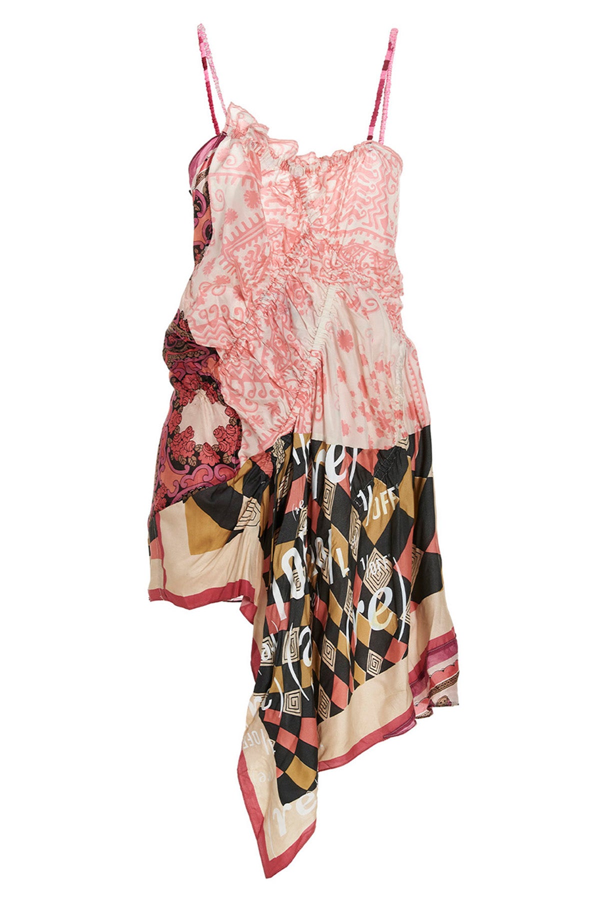 slip scarf dress