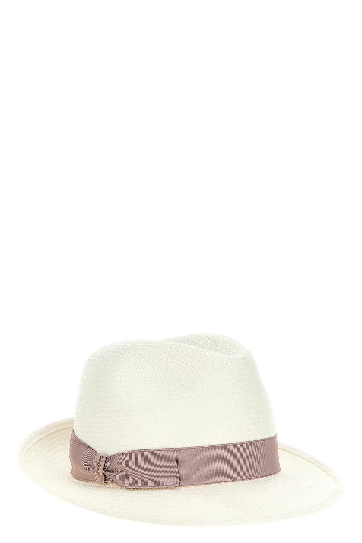 monica mild-brimmed hat in fine panama