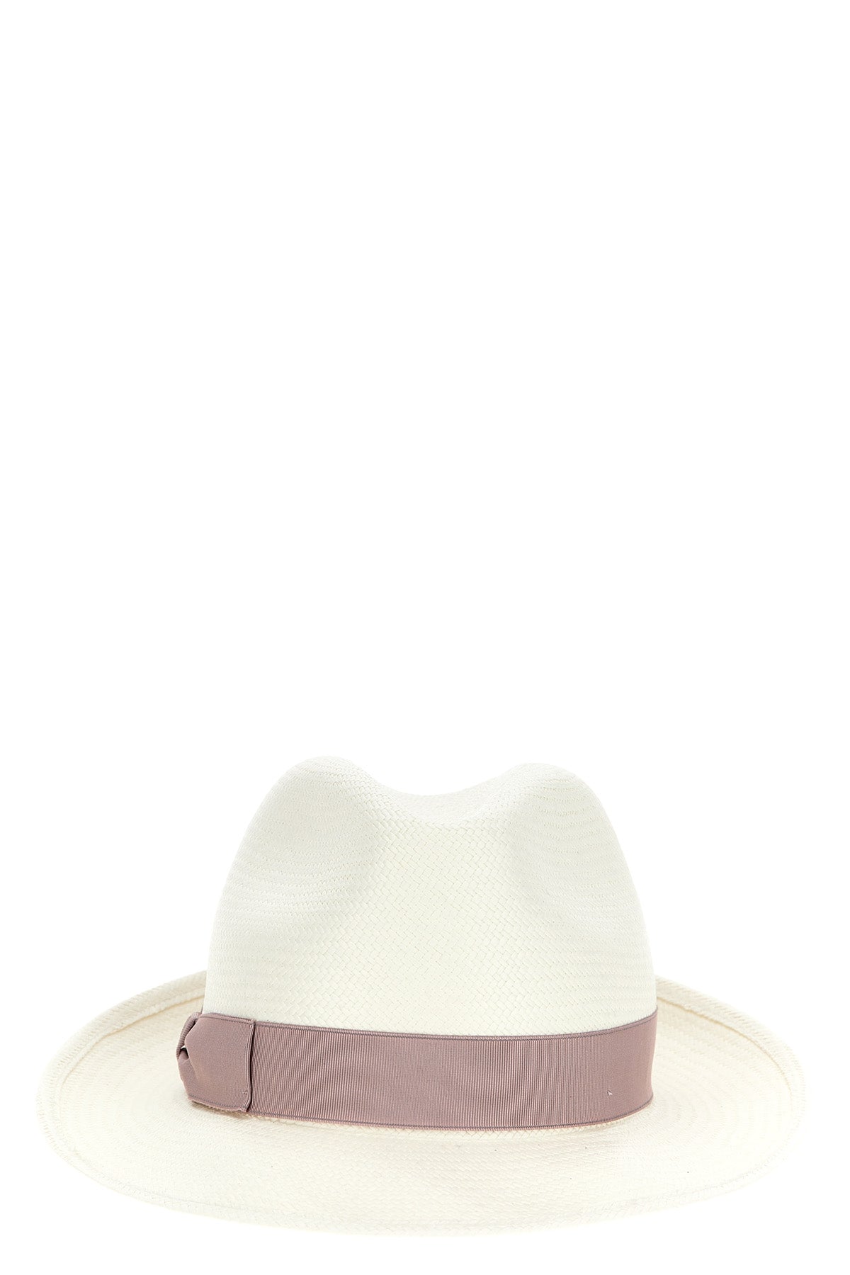 monica mild-brimmed hat in fine panama