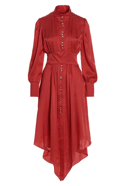 silk midi dress