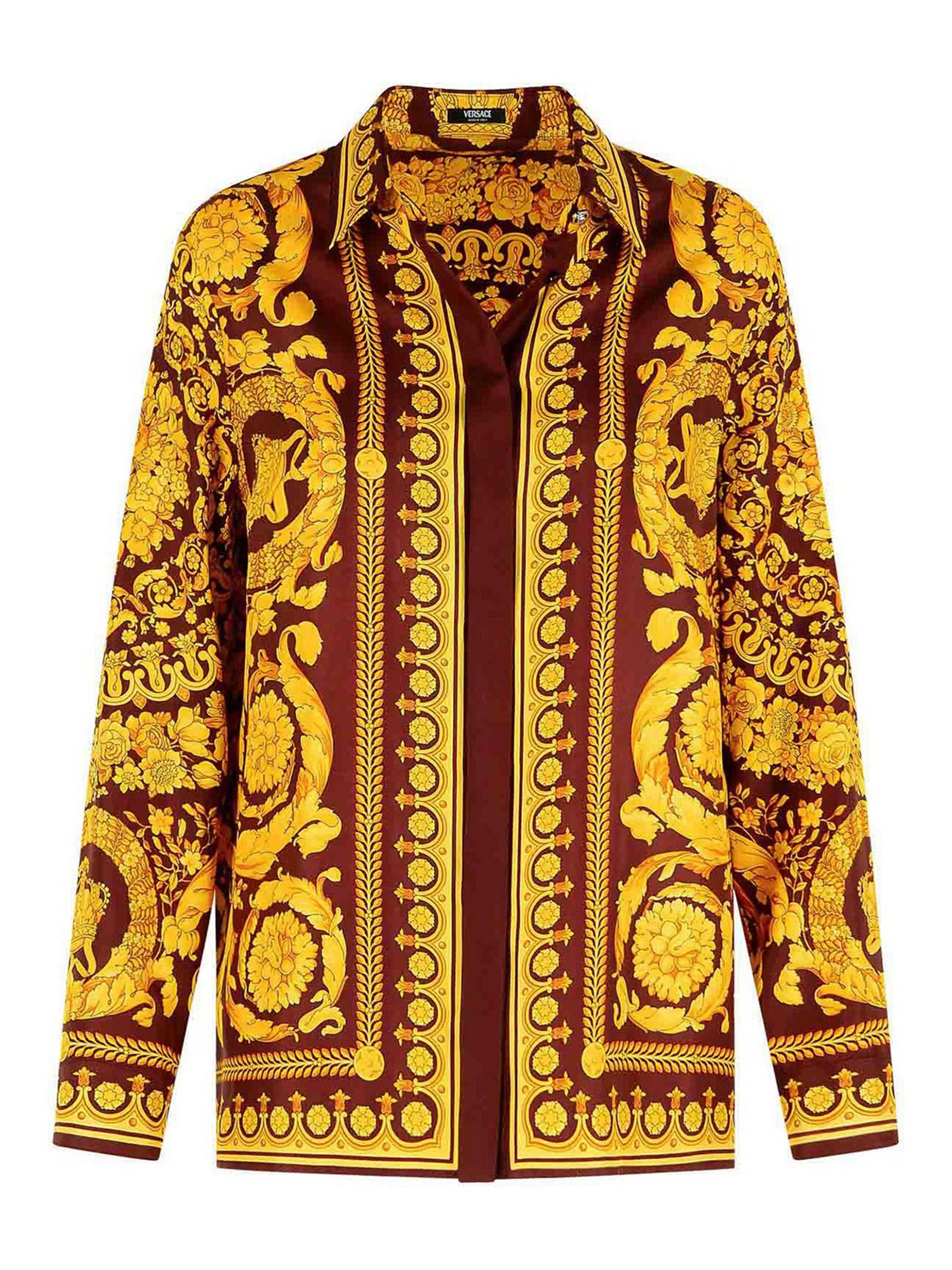 baroque heritage print shirt