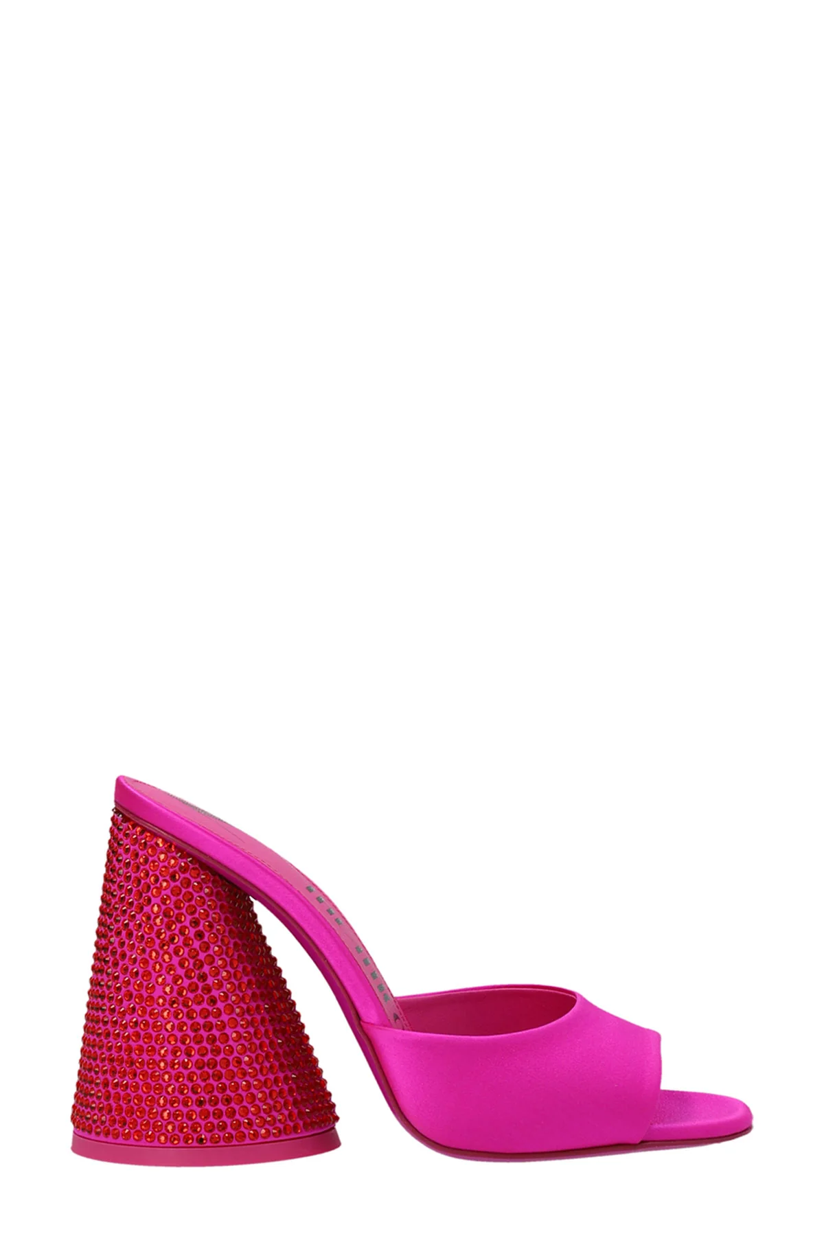 THE ATTICO 36.5 luz satin mules