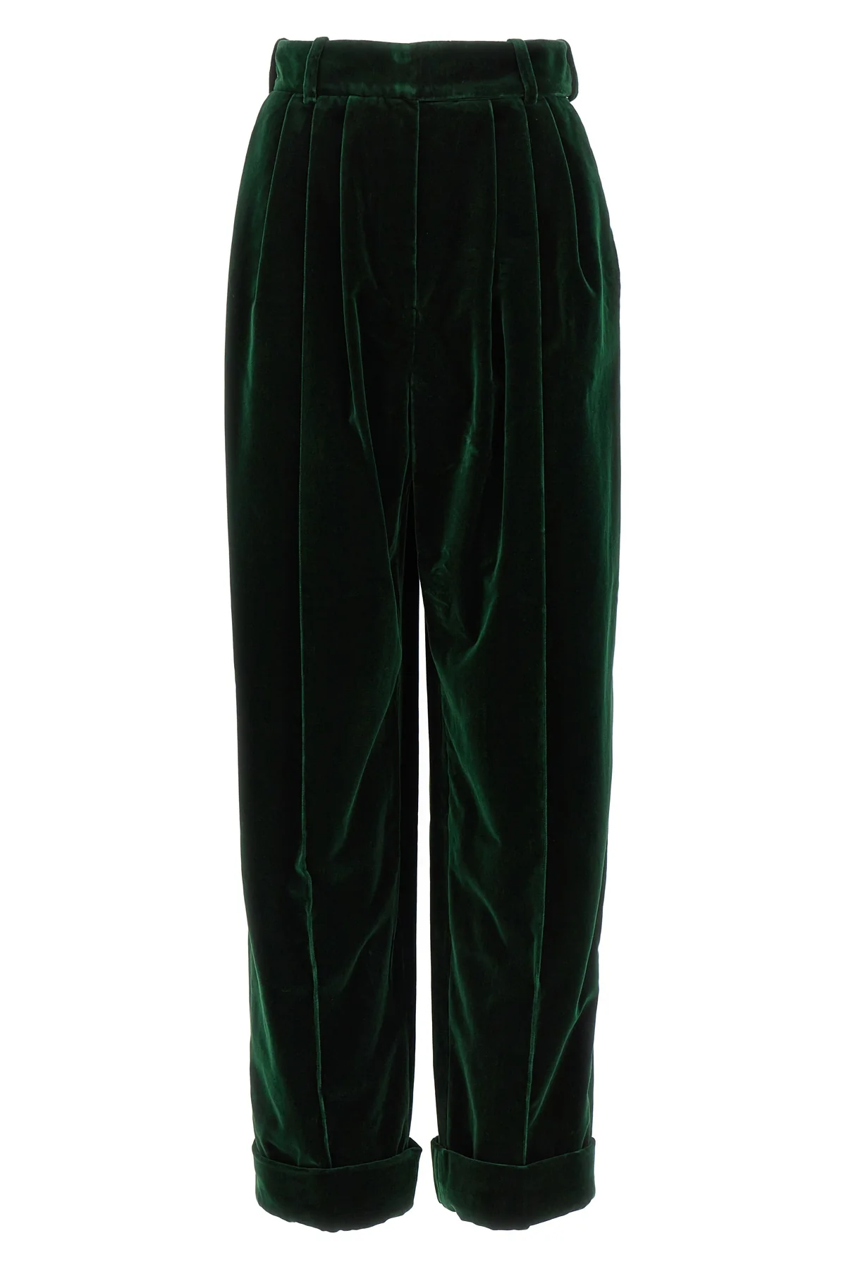 ALEXANDRE VAUTHIER 38 pantalone boyfriend in velluto