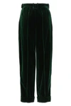 pantalone boyfriend in velluto